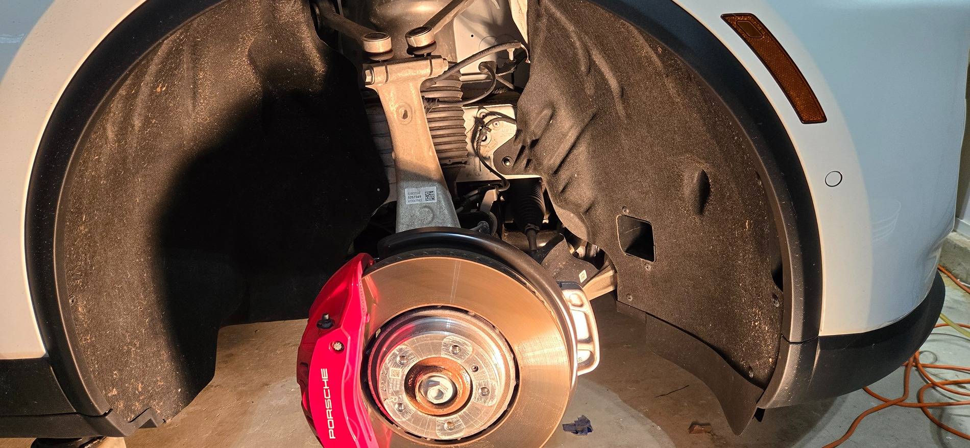 Electric Macan EV Wheel arch extensions 20250405_105907