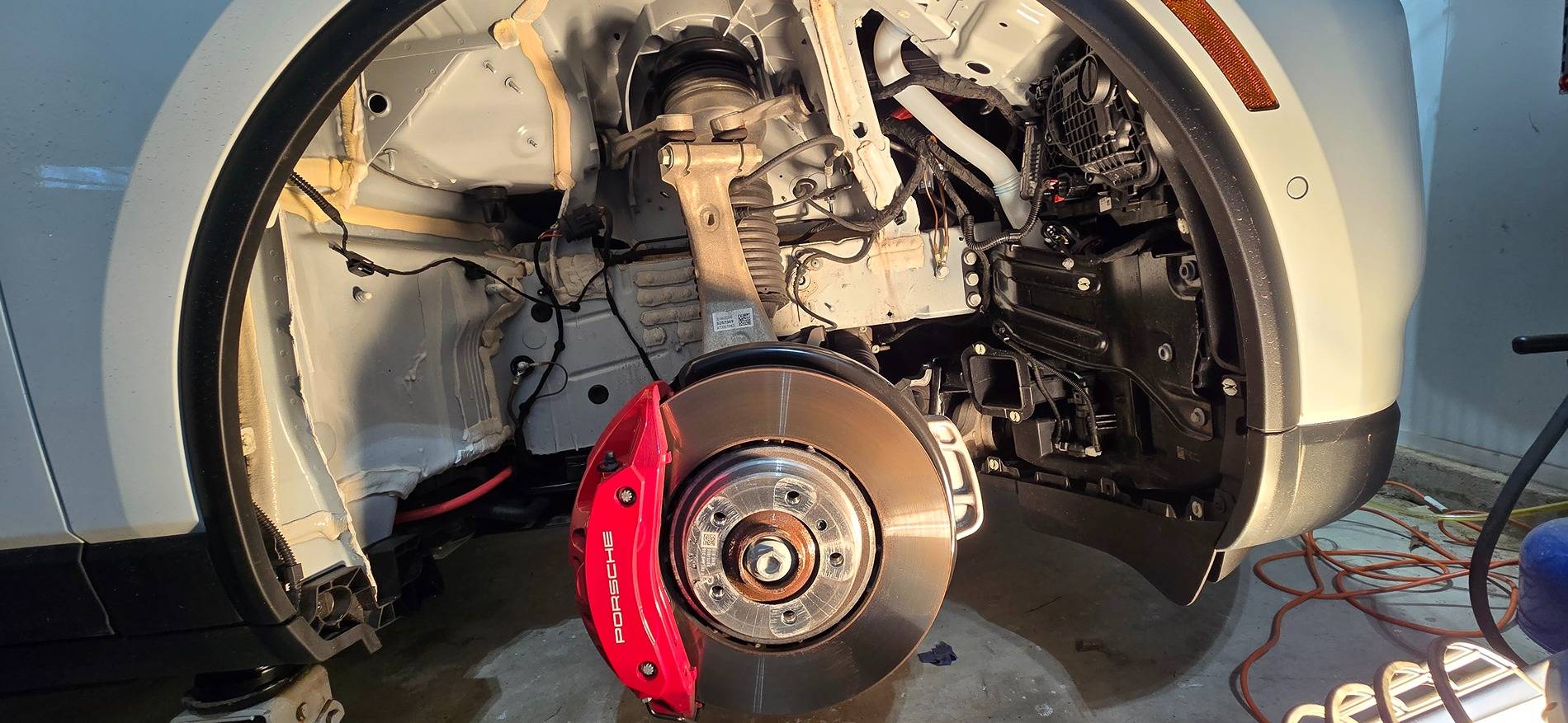 Electric Macan EV Wheel arch extensions 20250405_112049