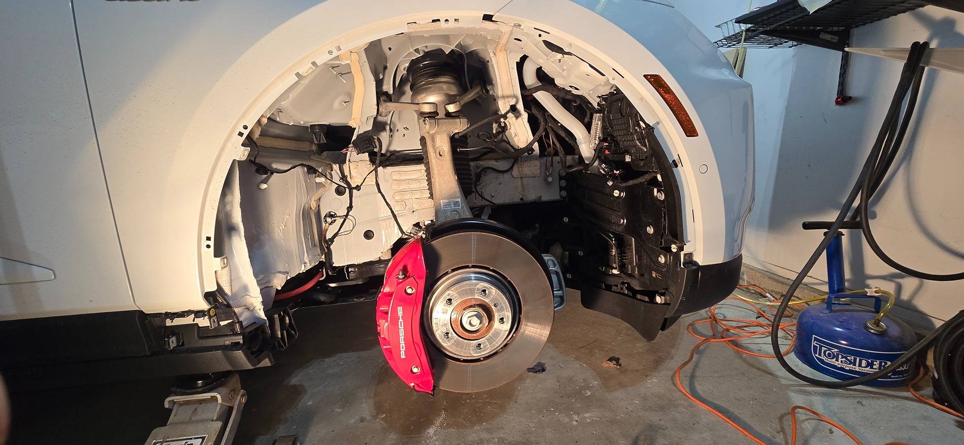 Electric Macan EV Wheel arch extensions 20250405_114147