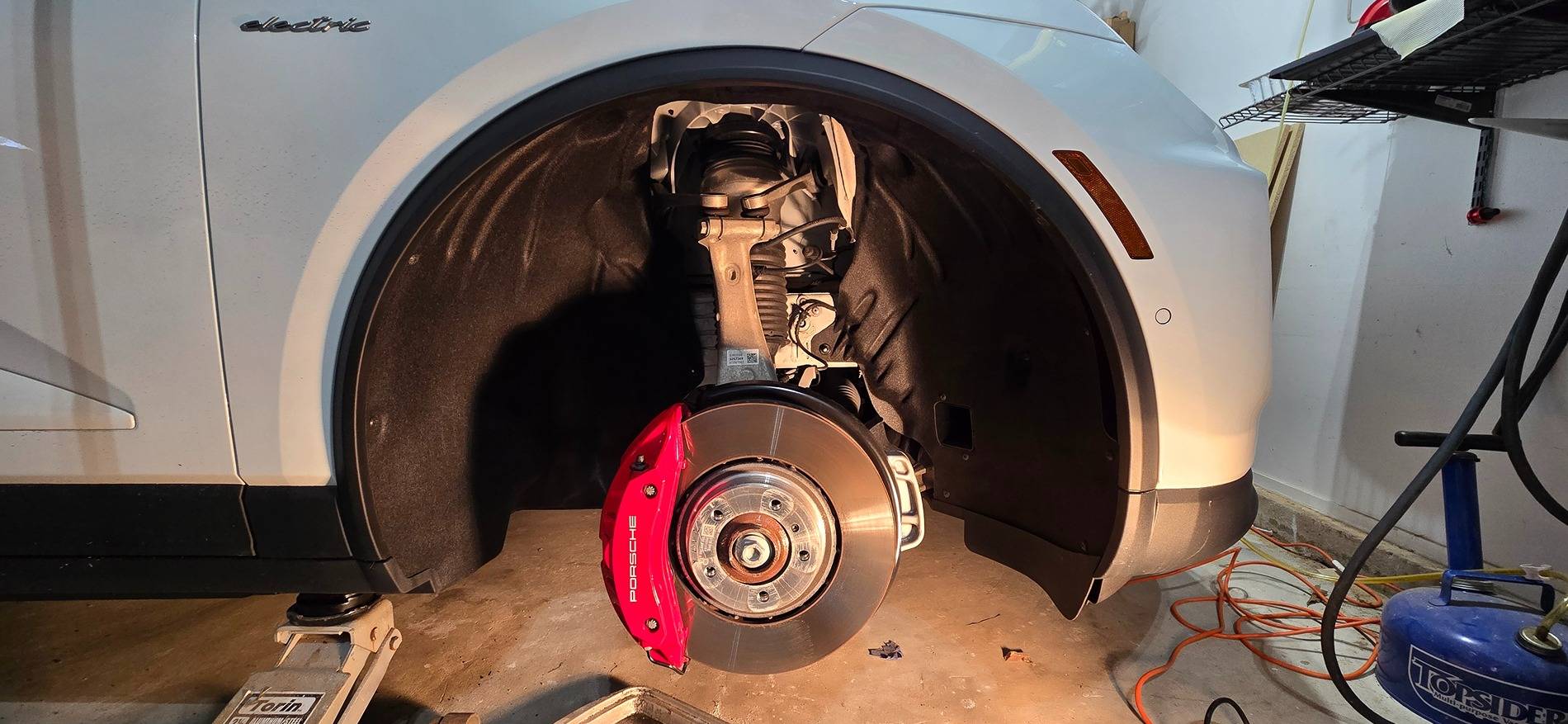 Electric Macan EV Wheel arch extensions 20250405_122334