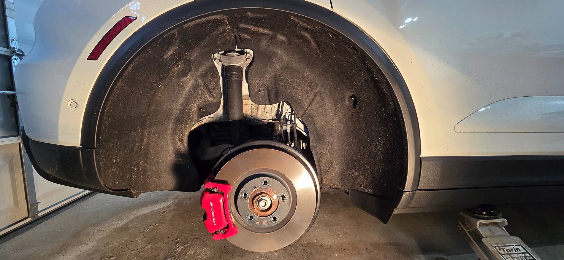 Electric Macan EV Wheel arch extensions 20250405_144738