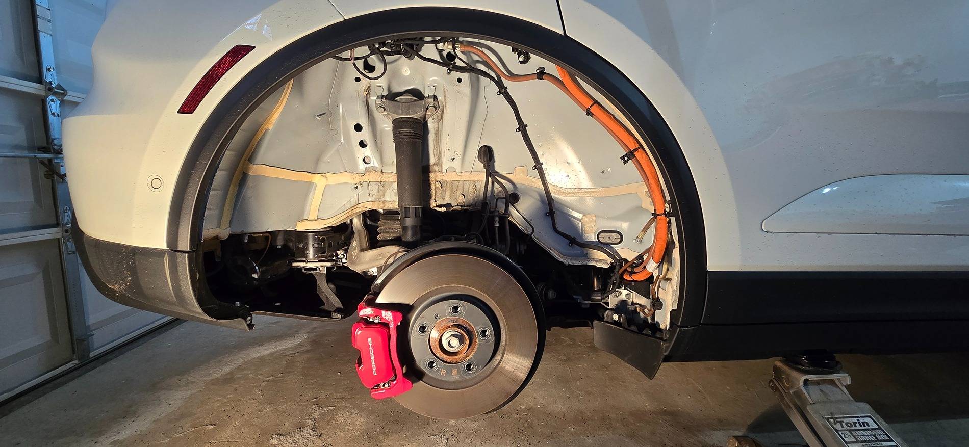 Electric Macan EV Wheel arch extensions 20250405_145916