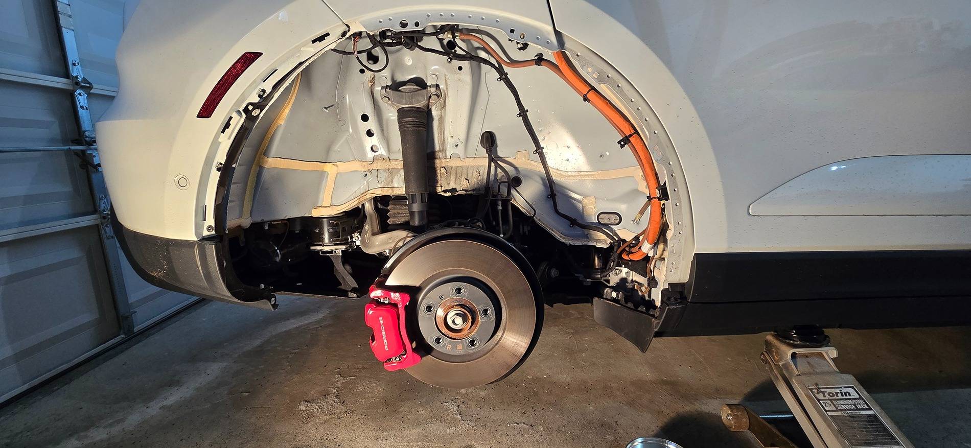 Electric Macan EV Wheel arch extensions 20250405_152414