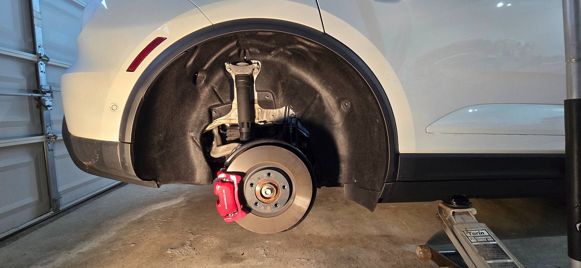 Electric Macan EV Wheel arch extensions 20250405_160831