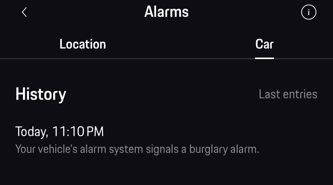 Electric Macan EV Trunk Emergency release error IMG_5861