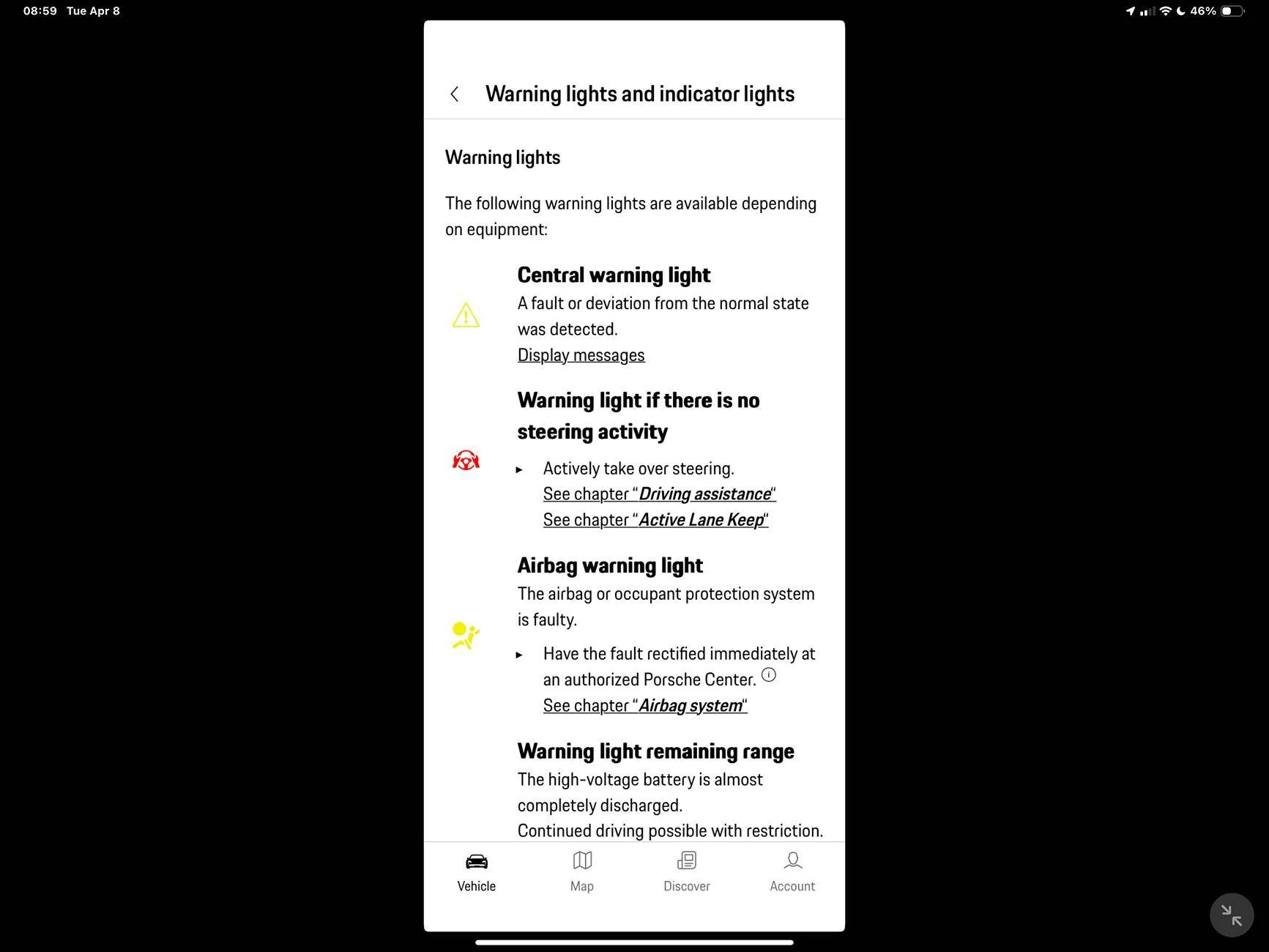 Electric Macan EV New software update IMG_2588