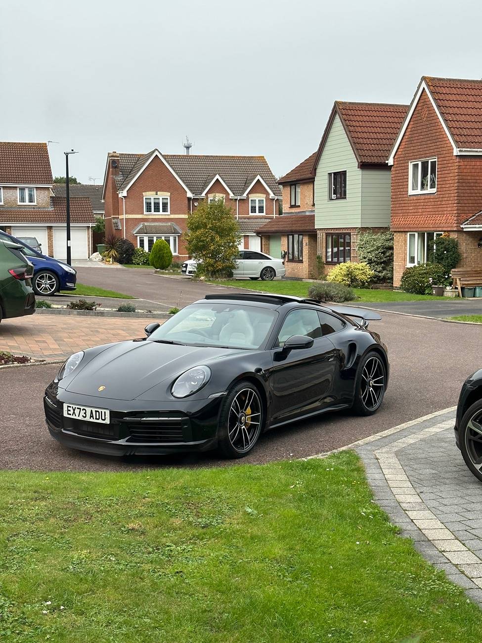 Electric Macan EV Carbon Fiber wrap - inside the cabin IMG_3756