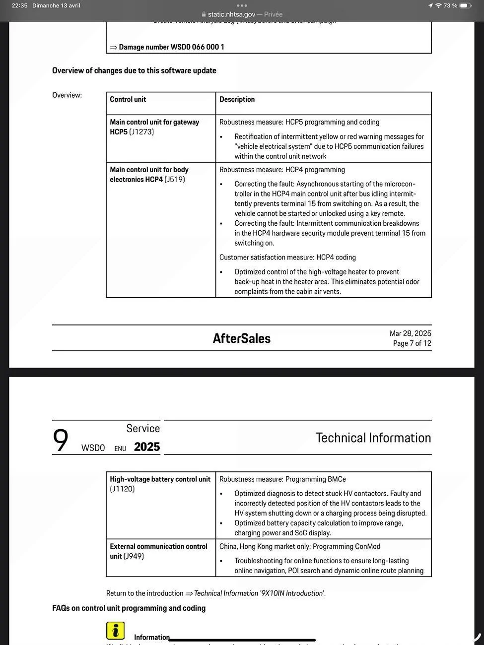 Electric Macan EV New software update IMG_3922