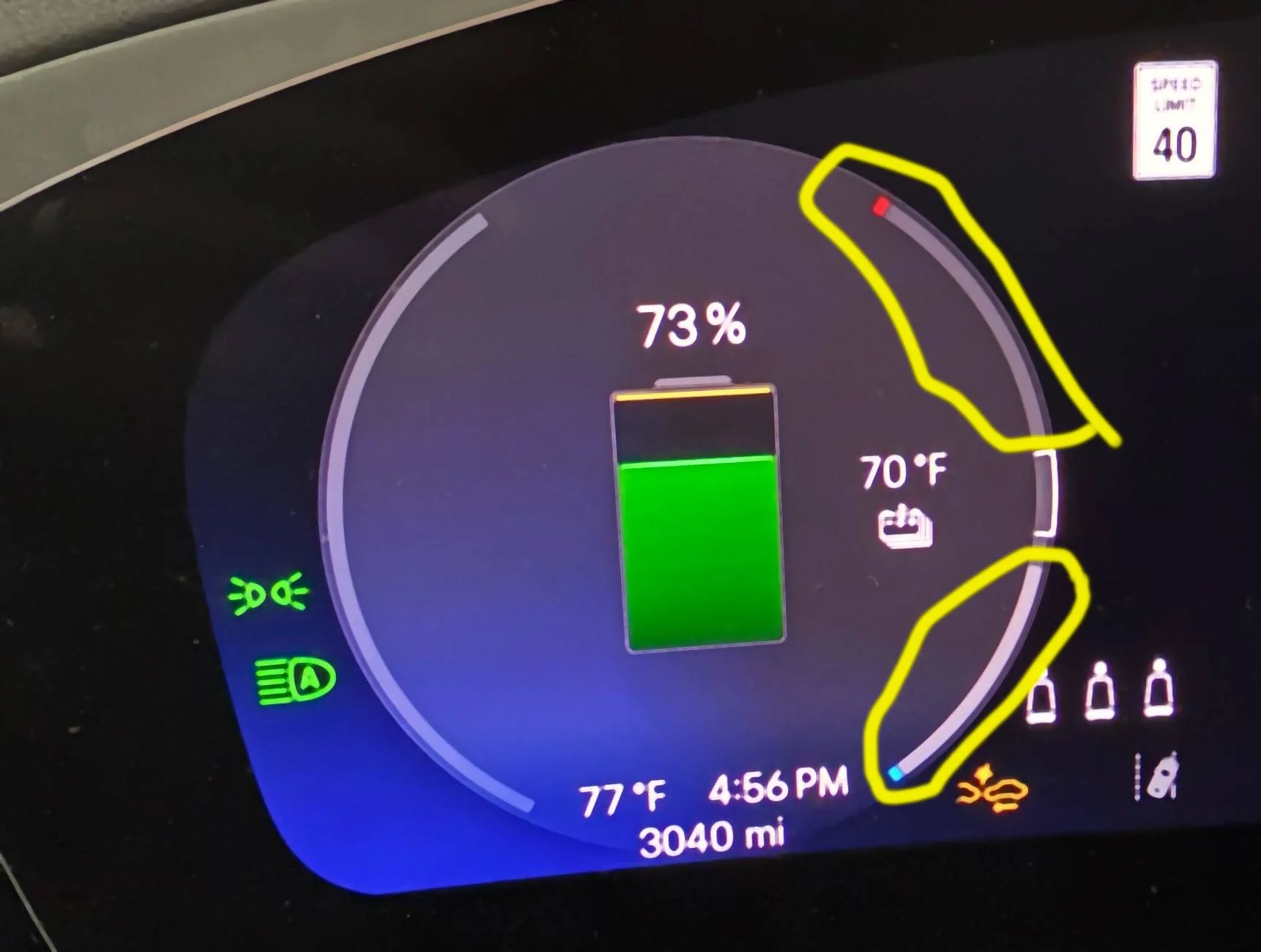Electric Macan EV What are these indicators for on the instrument cluster? Dash copy