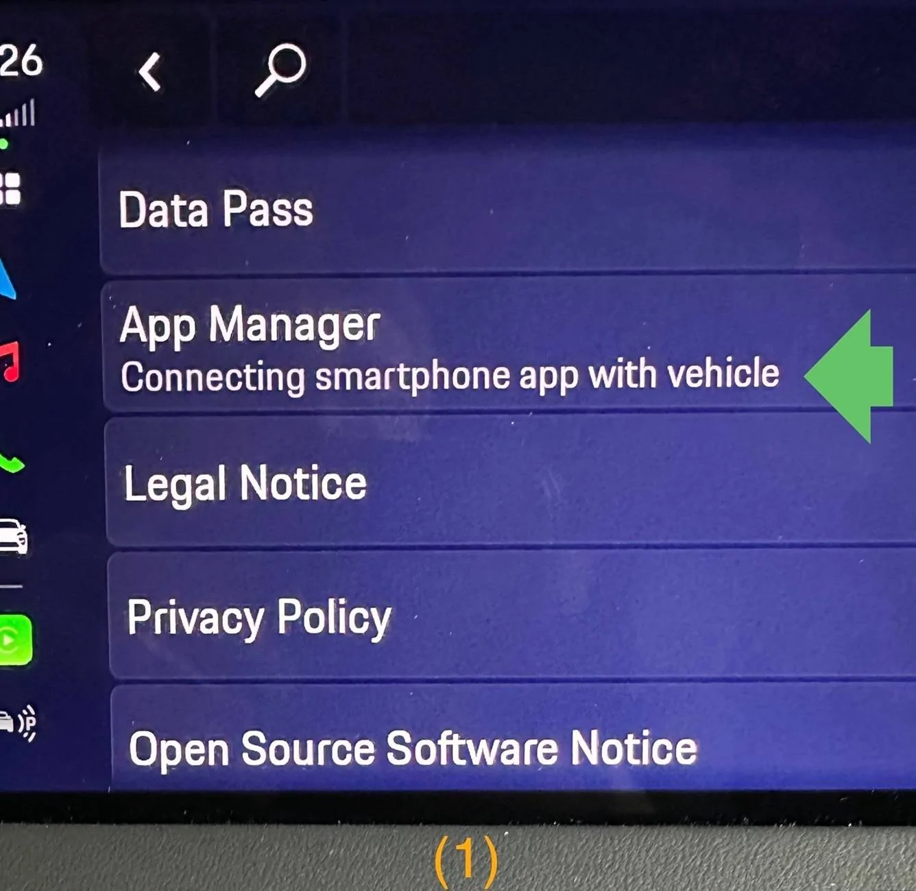 Electric Macan EV PCM’s App Manager question IMG_7957
