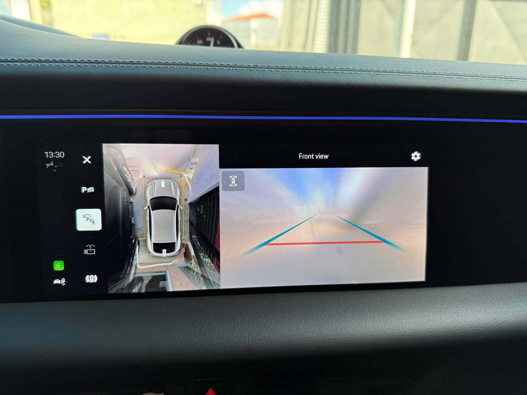 Electric Macan EV Front camera fogged up IMG_4674