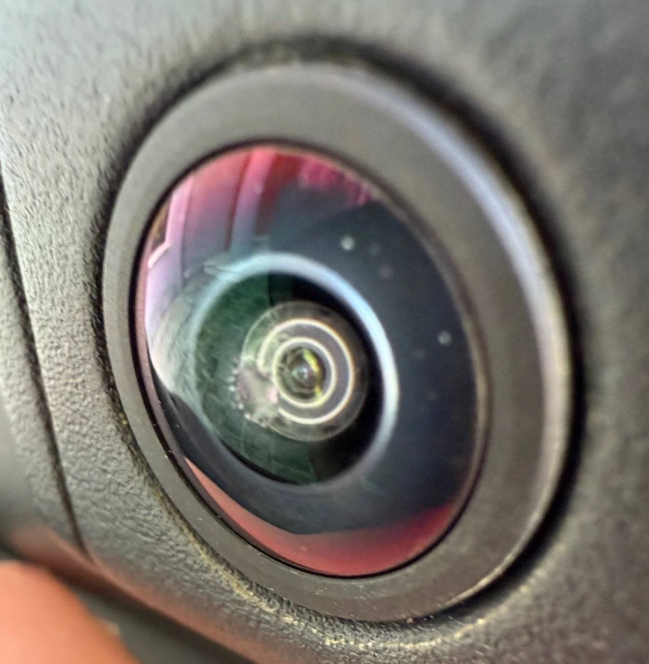 Electric Macan EV Front camera fogged up IMG_4662