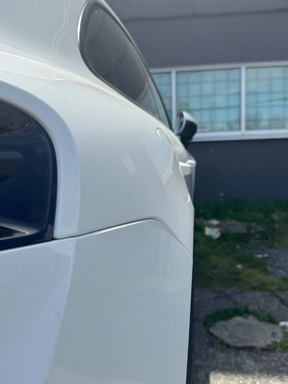 Electric Macan EV Macan EV Charger Cover Flap Not Flush IMG_7414