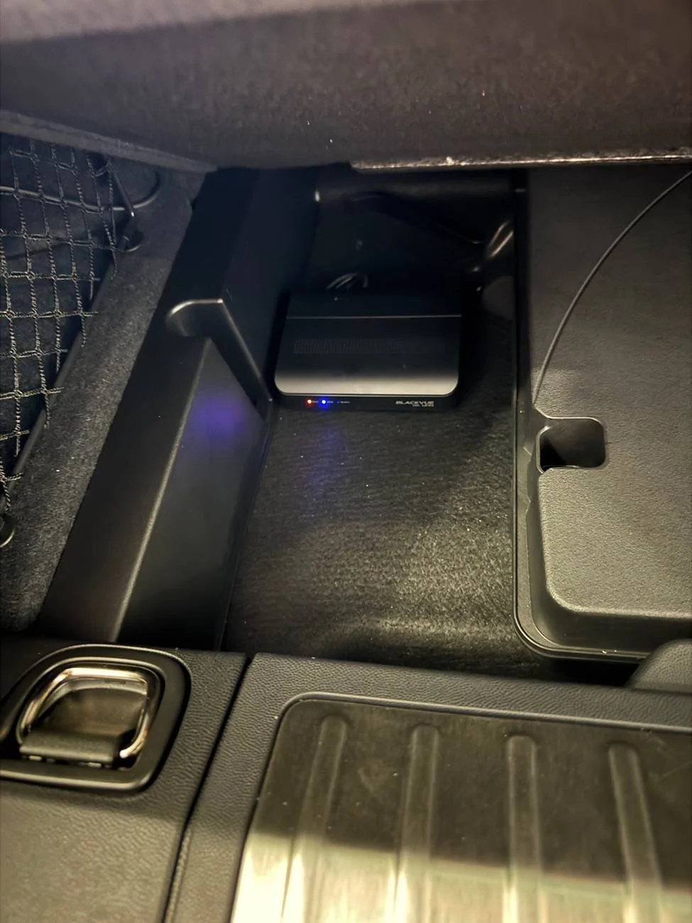 Electric Macan EV Sharing Exp- installed BLACKVUE DASHCAM – DR970X-2CH LTE IMG_2768