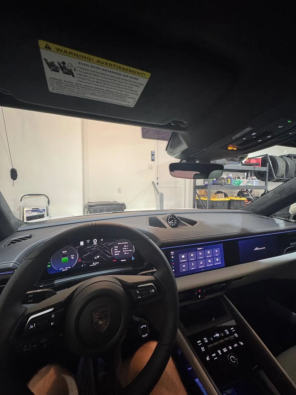 Electric Macan EV Sharing Exp- installed BLACKVUE DASHCAM – DR970X-2CH LTE IMG_2770