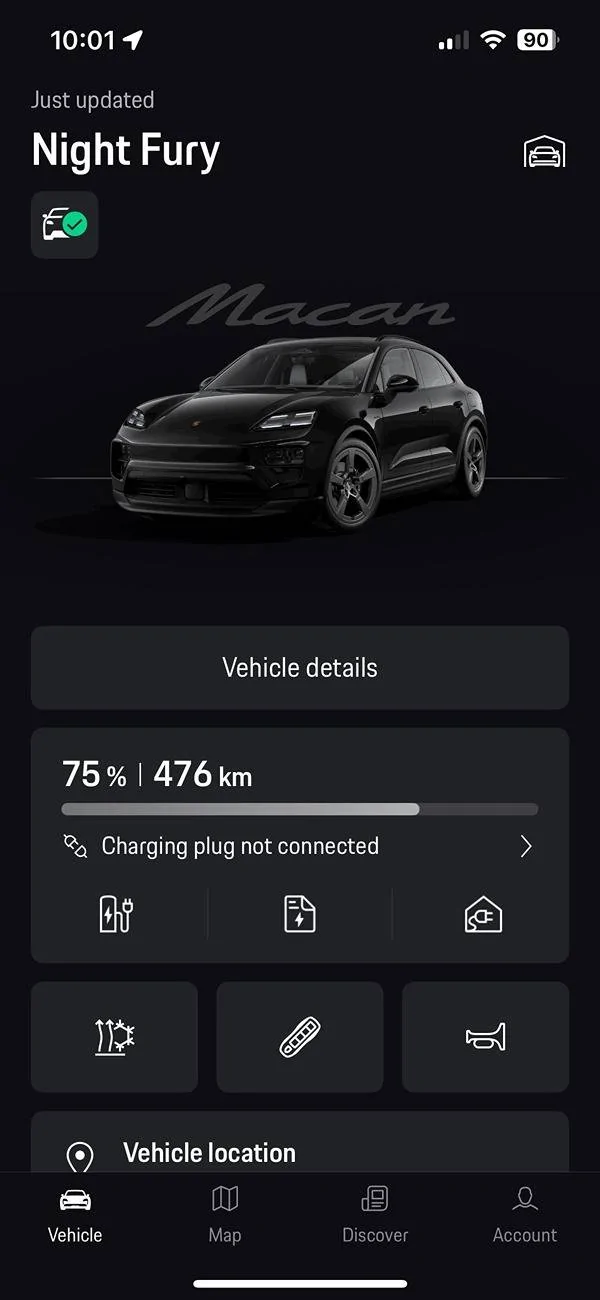 Electric Macan EV Range - again rang