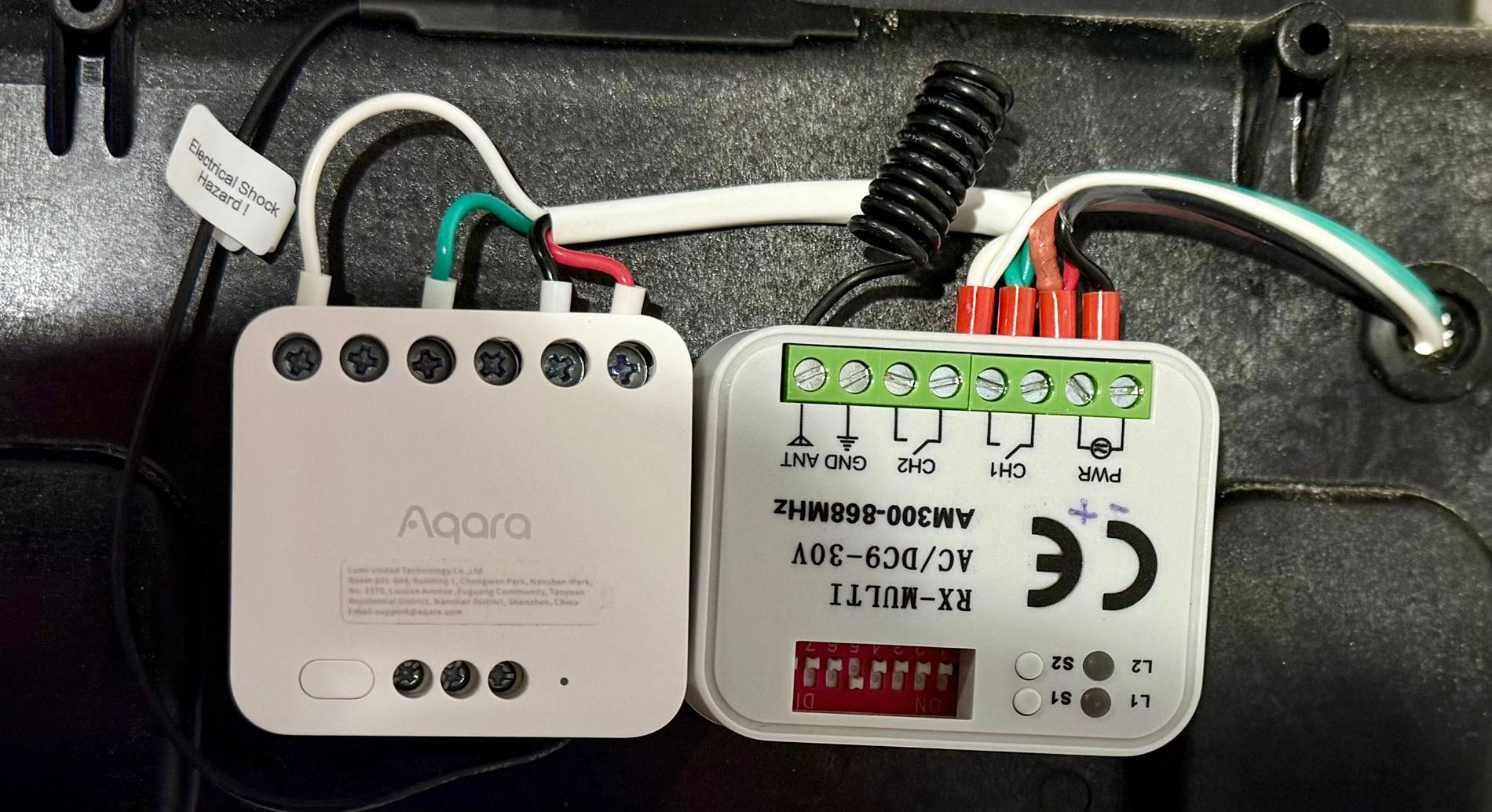 Electric Macan EV [AUS] Homelink conversion for all homelink and matter controller mounted