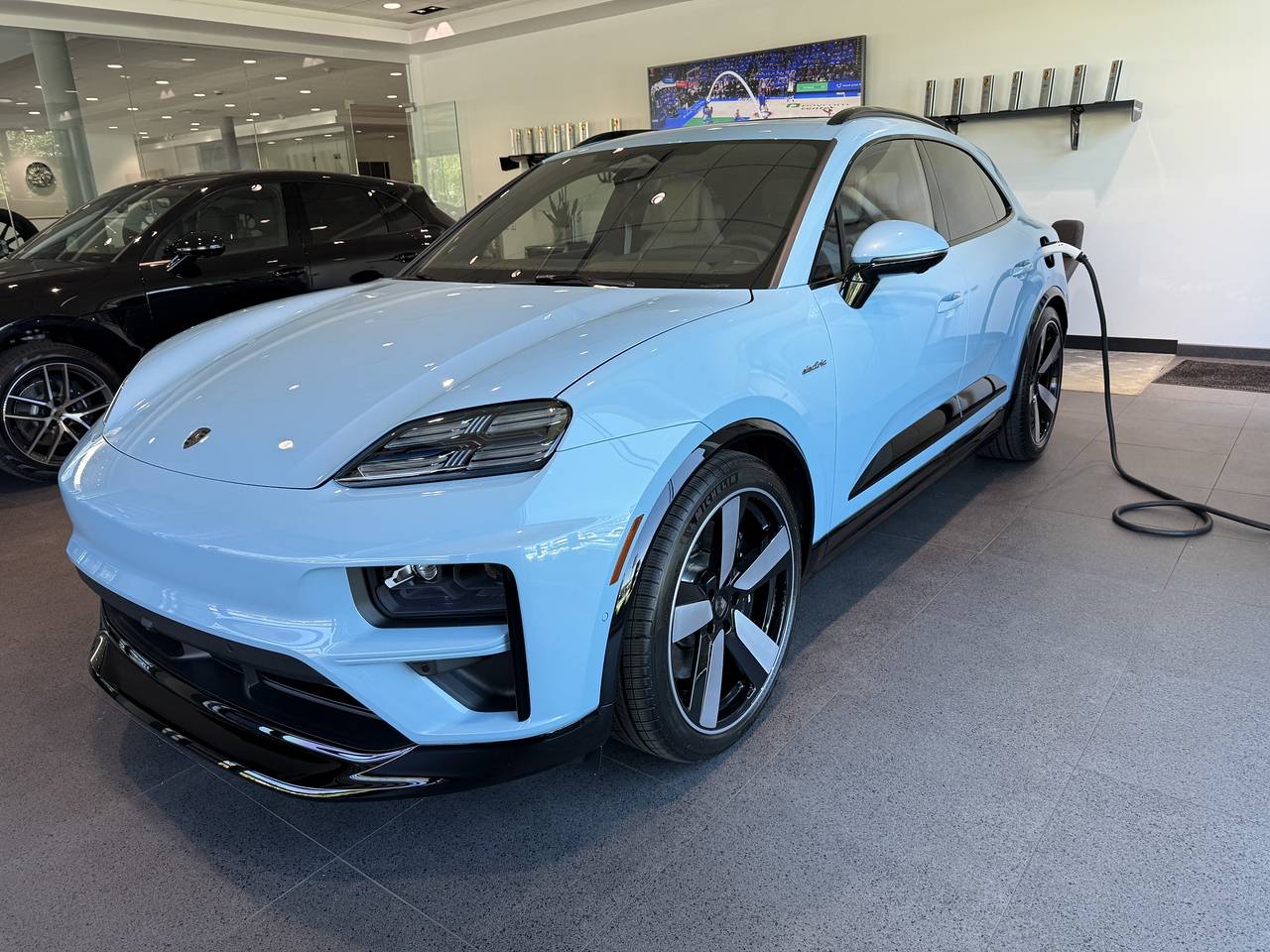 Electric Macan EV Here's my frozen blue Turbo - just took delivery! i-W8gvPbZ-X2
