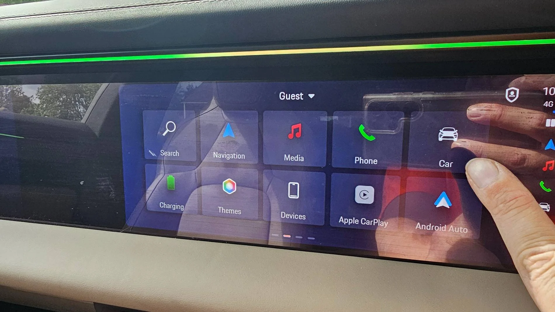 Electric Macan EV Powered Charge Port Door - Be Careful 20250526_102635