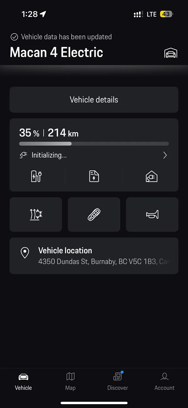 Electric Macan EV Charging when not in use for 7+ days IMG_7626