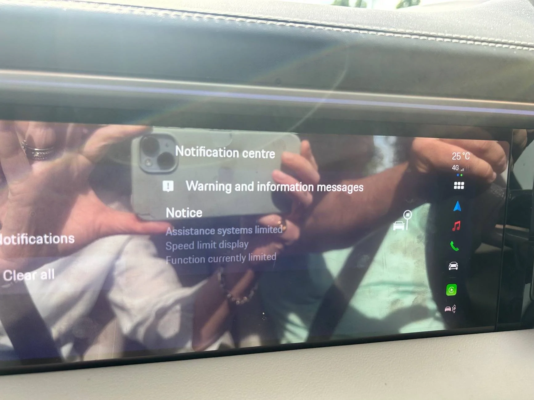 Electric Macan EV Assistance systems issues IMG_9954