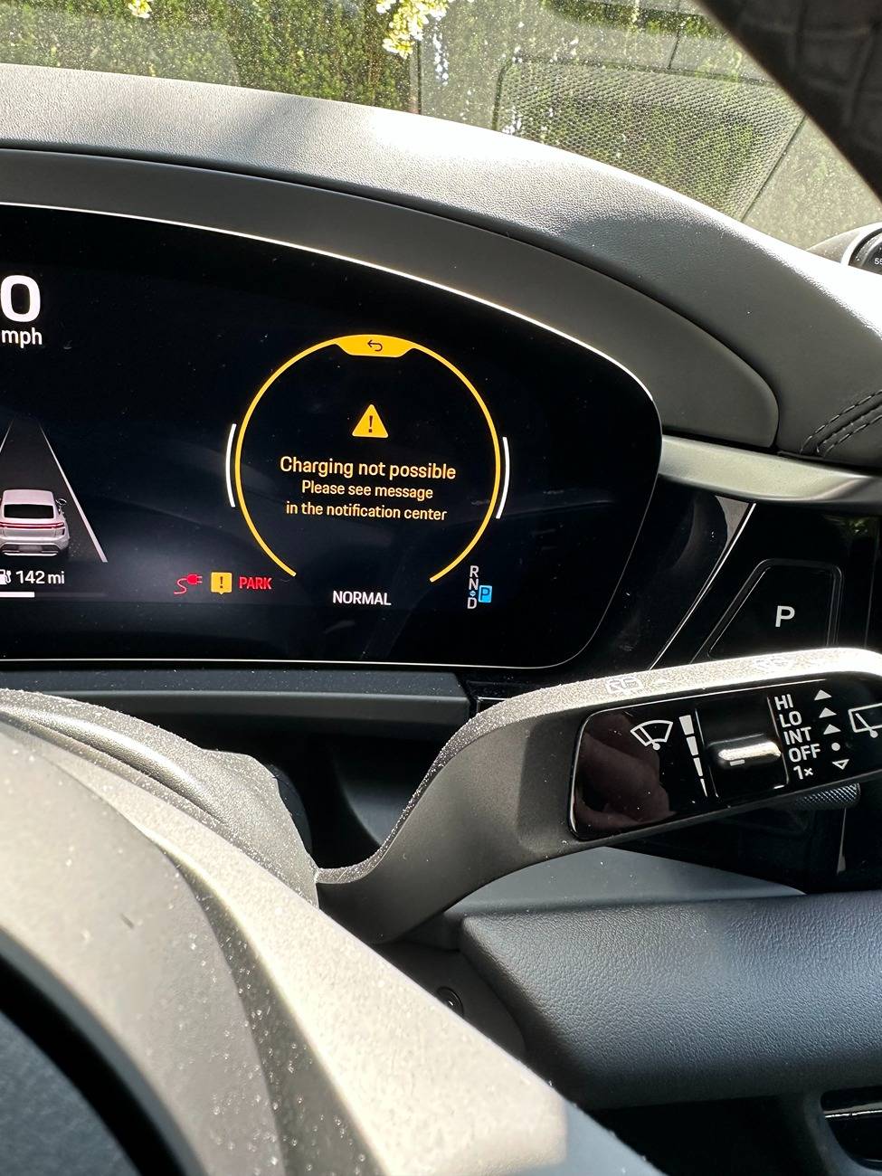 Electric Macan EV Can't charge at home IMG_0206