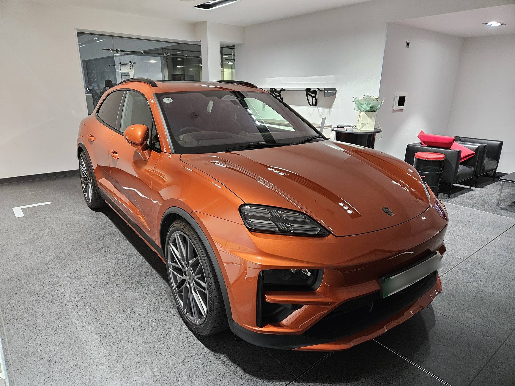 Electric Macan EV 2025 Papaya Turbo Delivered - Pictures and Initial Thoughts 4