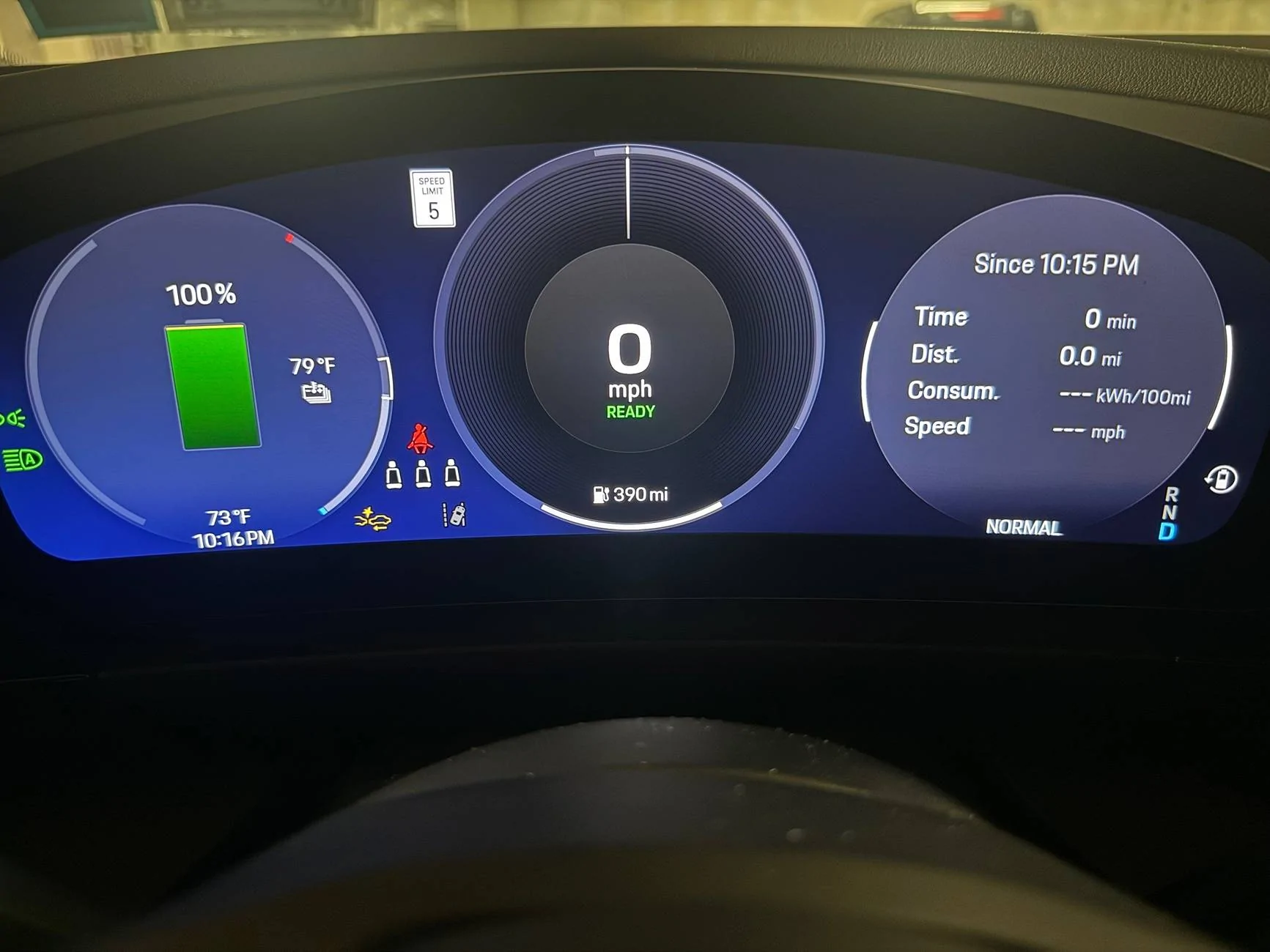 Electric Macan EV Cold weather battery mileage IMG_7390