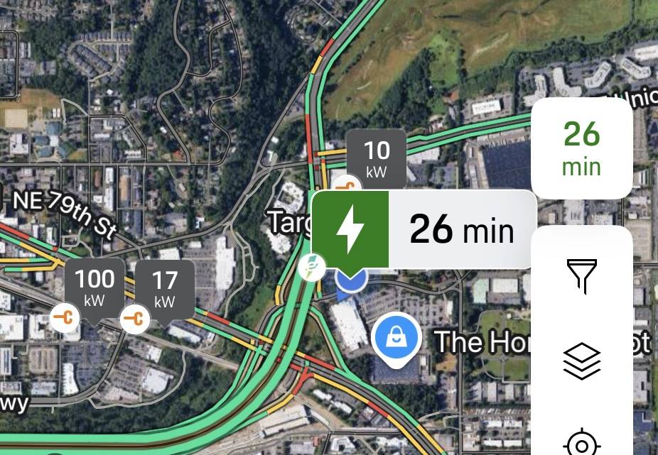 Electric Macan EV Porsche app now alerts when EA 30 minutes near IMG_6955