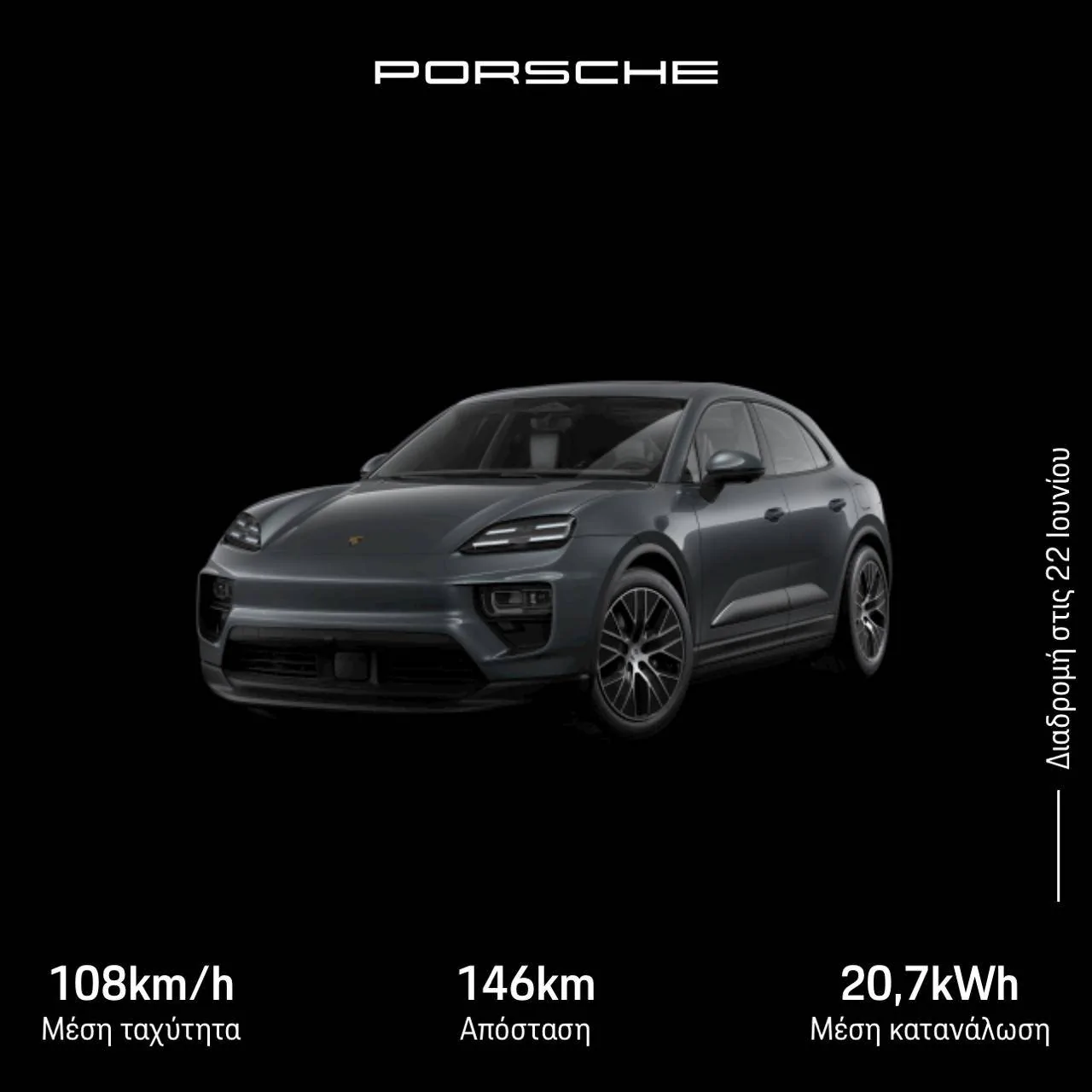 Electric Macan EV Macan 4 EV range morning