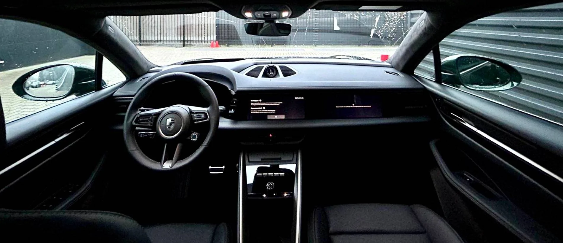 Electric Macan EV What's the deal with deviated stitching? IMG_2394