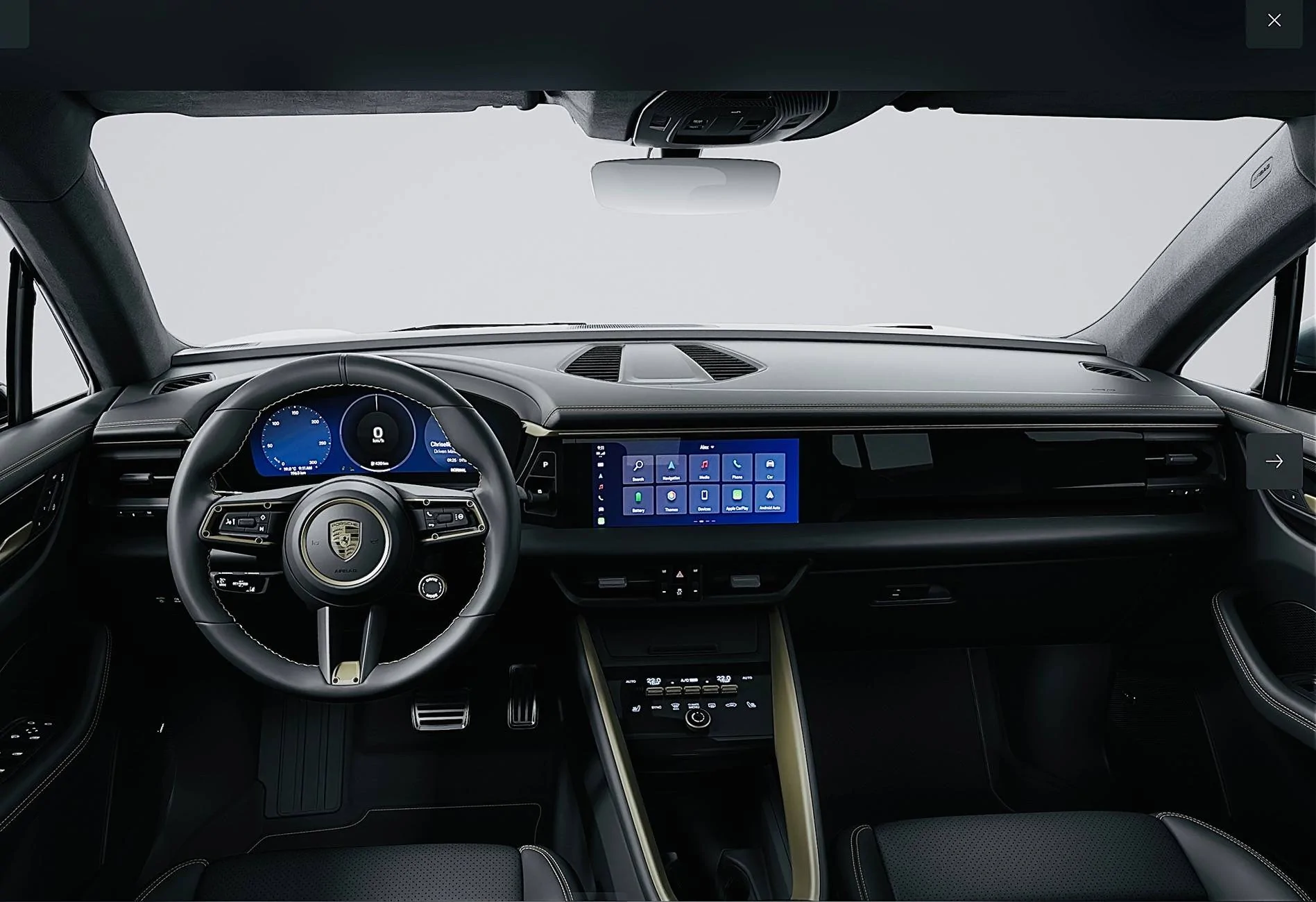 Electric Macan EV What's the deal with deviated stitching? IMG_1913