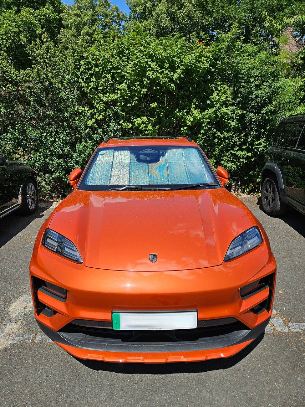 Electric Macan EV sunshade recommendations Sunshade