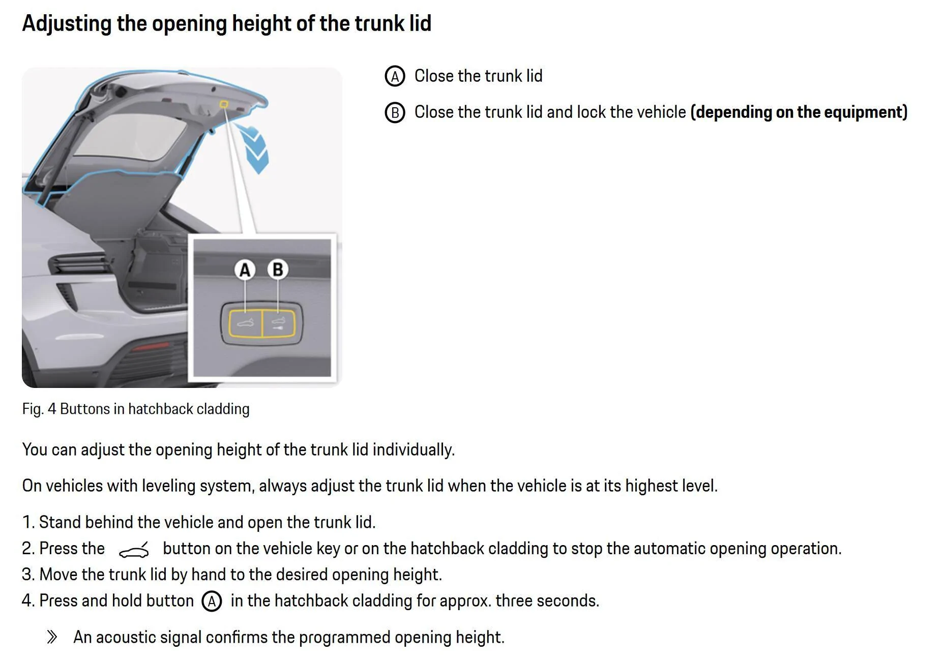 Electric Macan EV Disable front and rear hatch buttons on key fob and door controls? 1751653458970-o