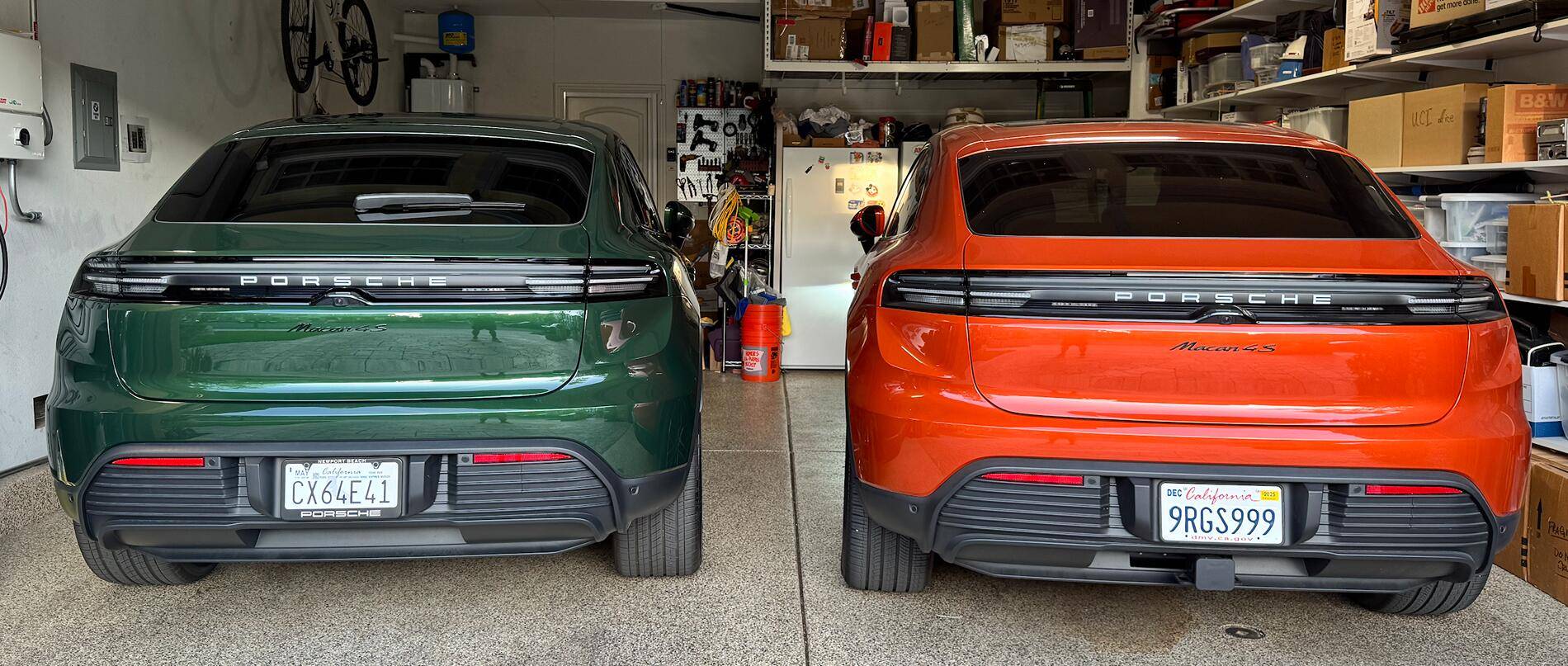 Electric Macan EV Who has 2 Macan EV's sitting in the driveway? Screenshot 2025-07-08 at 6.08.30 AM