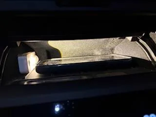 Electric Macan EV charging telephone compartment : the new black hole thumbnail_IMG_6276