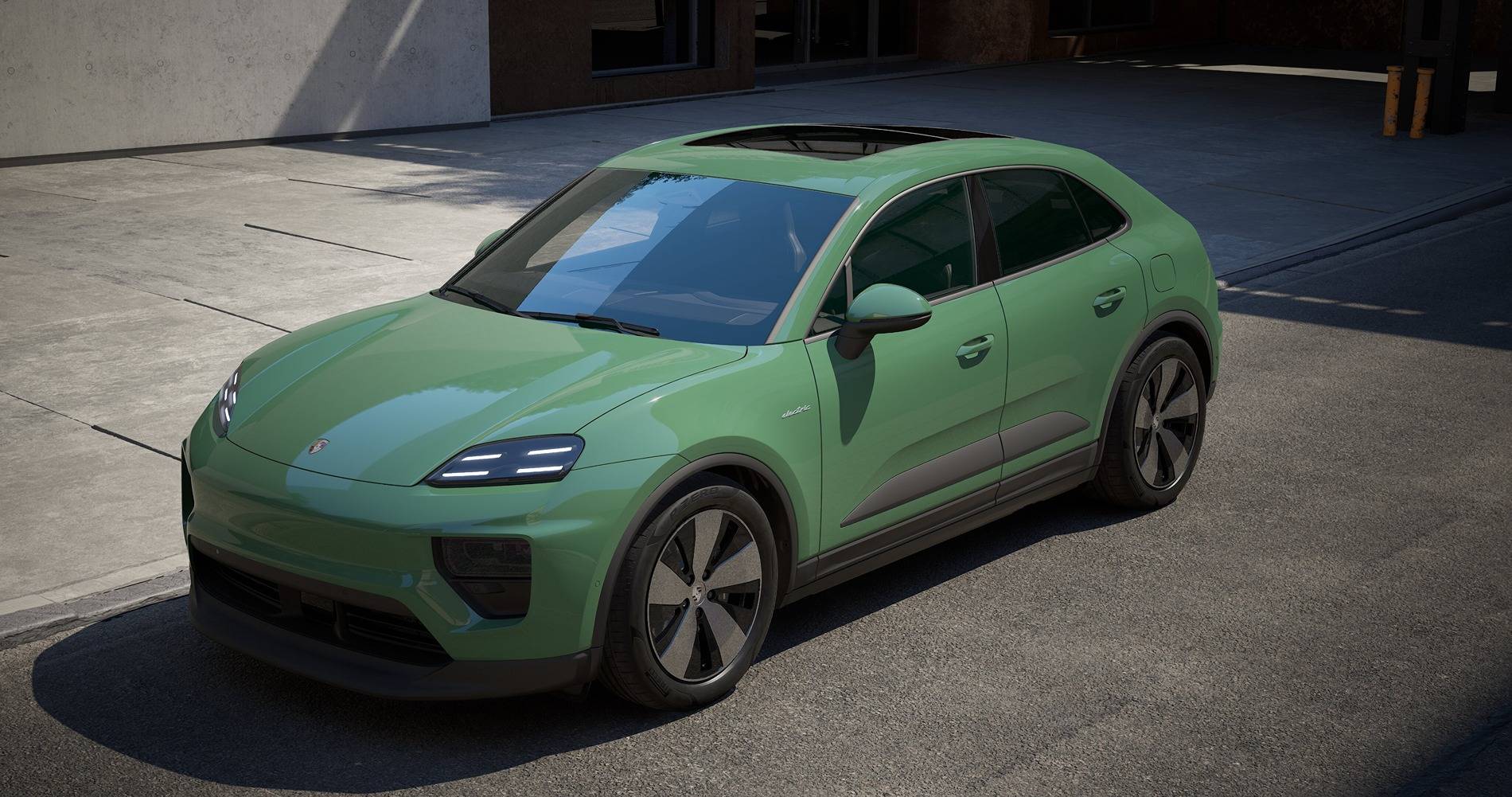 Electric Macan EV 2026 Macan announcement predictions auratium green
