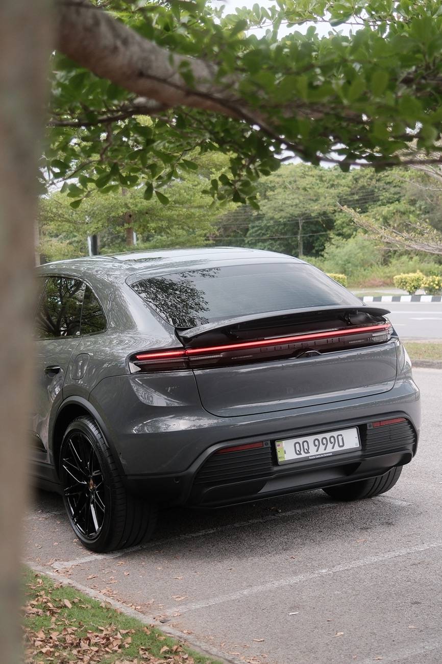 Electric Macan EV Photoshoot: My first-ever Porsche — a Macan 4 EV in Slate Grey Neo. DSCF0868