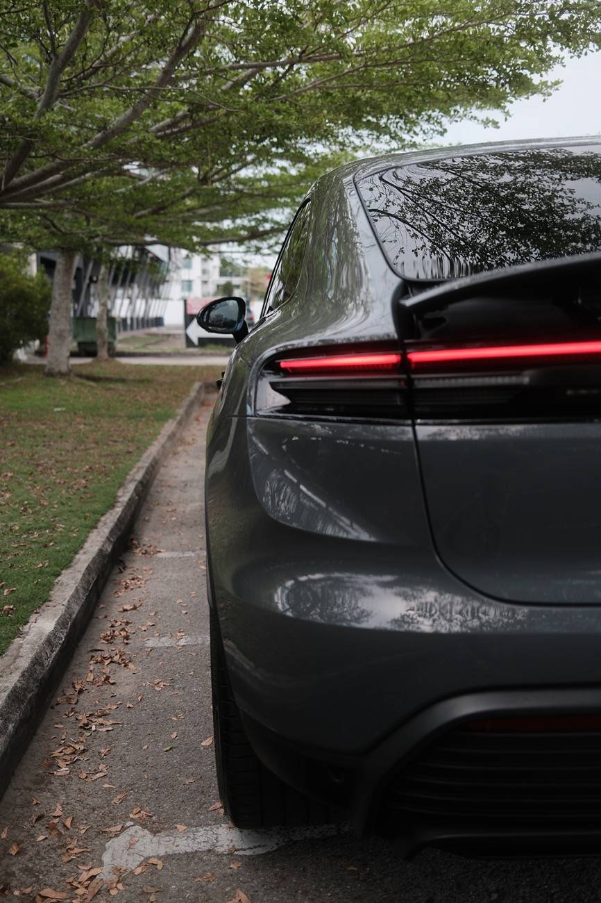 Electric Macan EV Photoshoot: My first-ever Porsche — a Macan 4 EV in Slate Grey Neo. DSCF0875