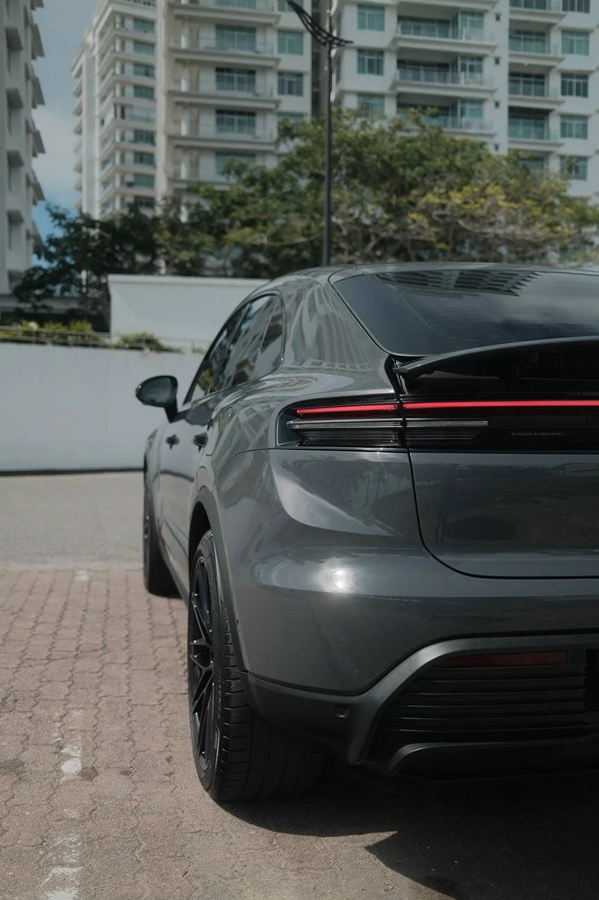 Electric Macan EV Photoshoot: My first-ever Porsche — a Macan 4 EV in Slate Grey Neo. DSCF0927