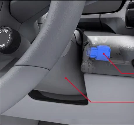 Electric Macan EV Small black button to the right of the steering column Screenshot_1