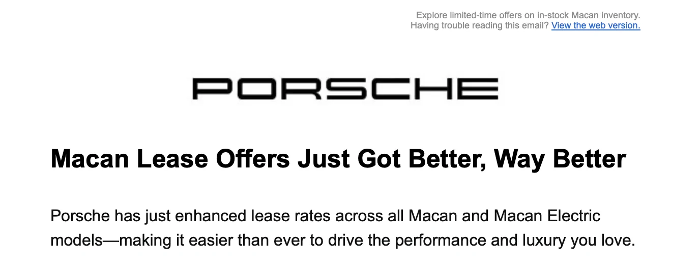 Electric Macan EV Has Porsche improved Money Factor rates on Macan EV recently?  Here is why I ask: Screenshot 2025-08-11 at 7.15.32 AM