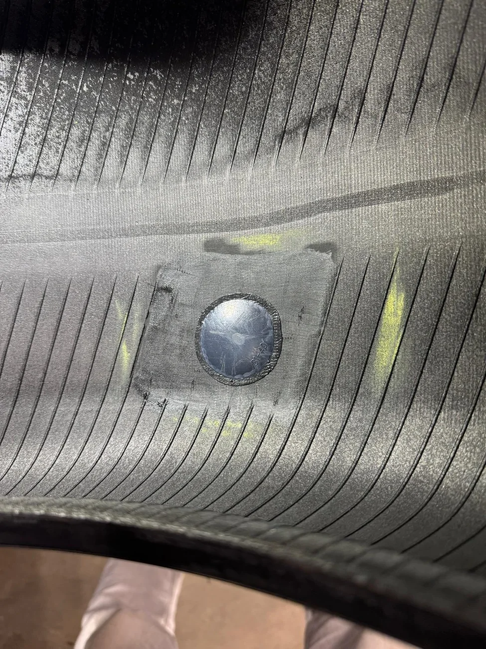 Electric Macan EV Tire pressure drop 3
