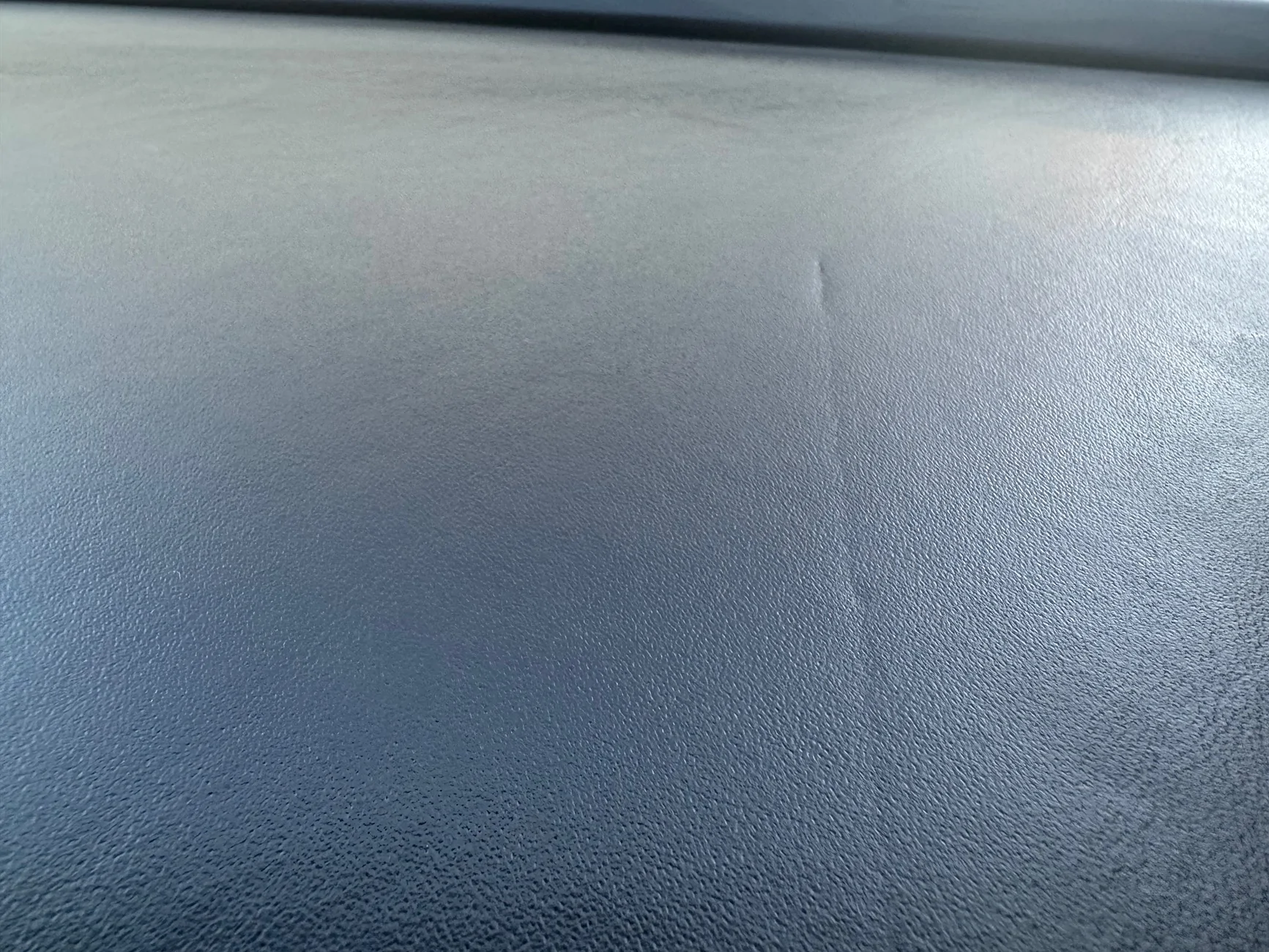 Electric Macan EV Dashboard leather airbag cut out IMG_7935