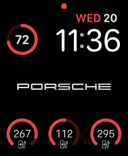 Electric Macan EV New Porsche mobile app version dropped last night - Apple Watch complications finally fixed 1755715077622-l7