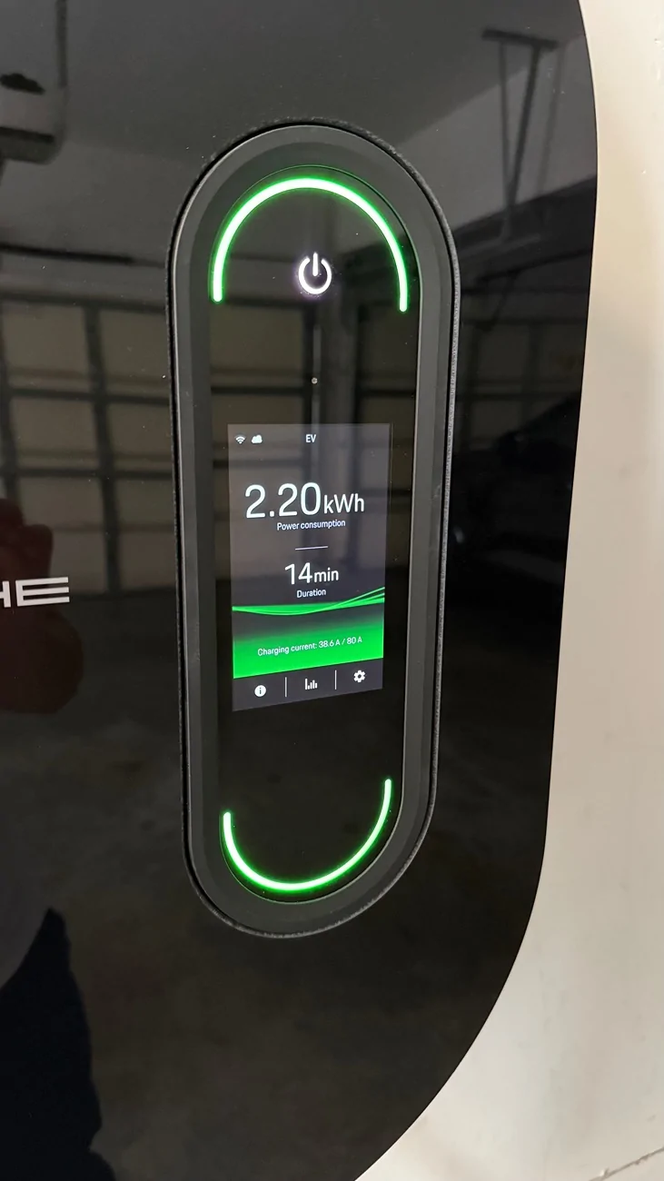 Electric Macan EV [Poll] - Porsche charging specification lie?  Macan is not allowing 11 kW max charge rate - capped at 40 amps? 9.6 kW max rate. IMG_3772