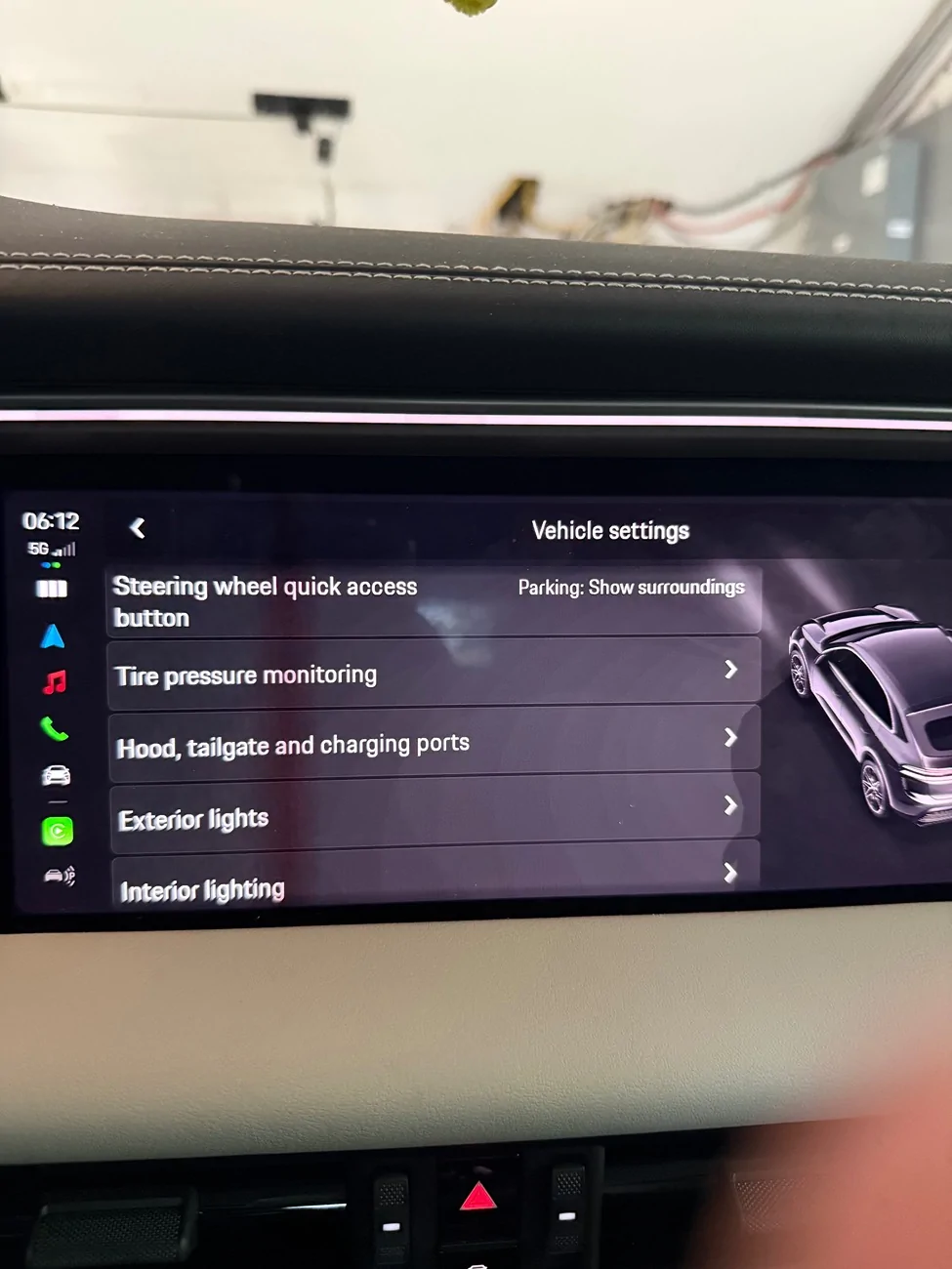 Electric Macan EV How do you manually get to the Goodbye screen to get to the power charge port button? IMG_0586