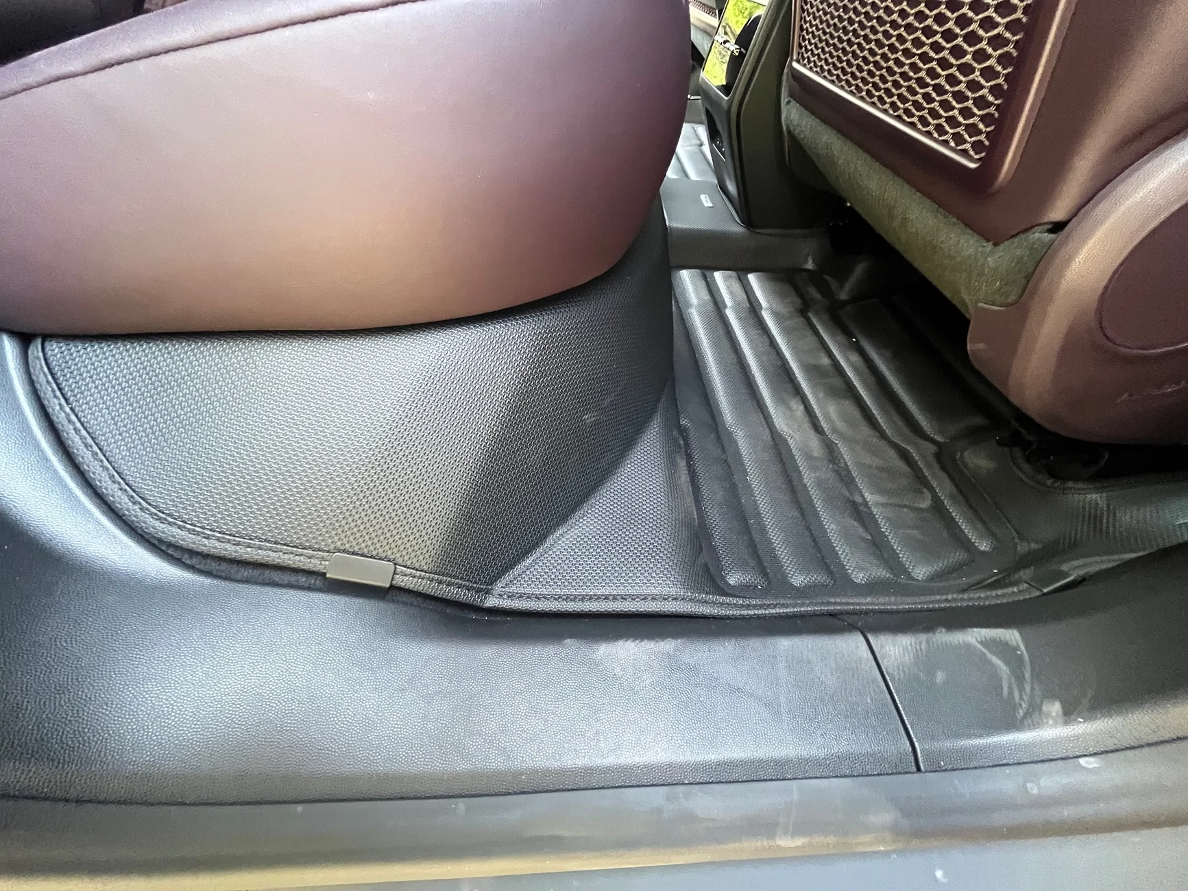 Electric Macan EV All Weather Floor Mats vs Weathertech IMG_8175