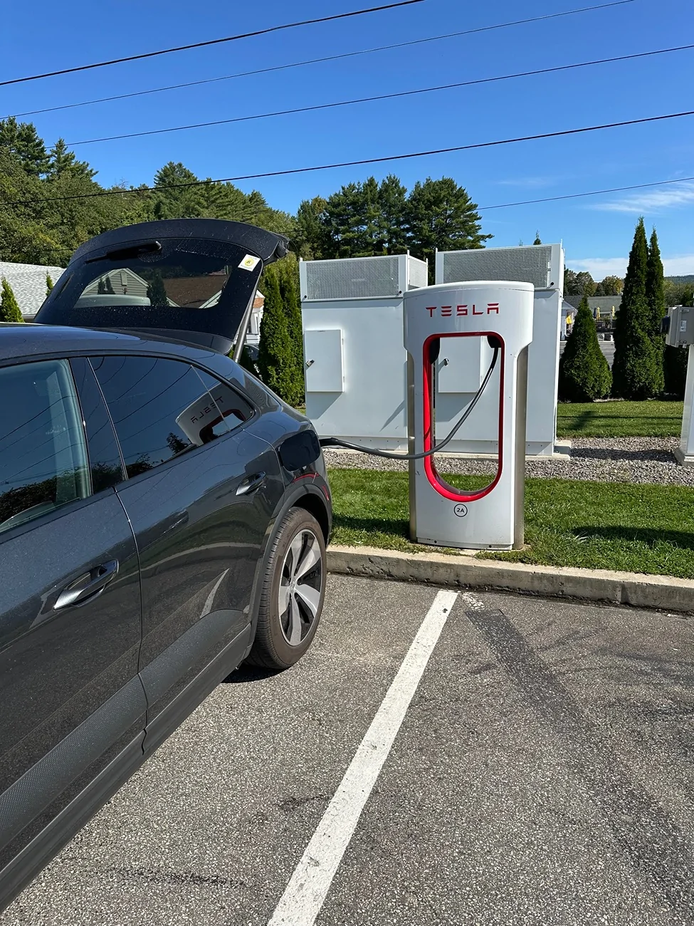 Electric Macan EV NA Porsche owners can now access Tesla Supercharger network. Free adapter for all Macan EV owners IMG_6989