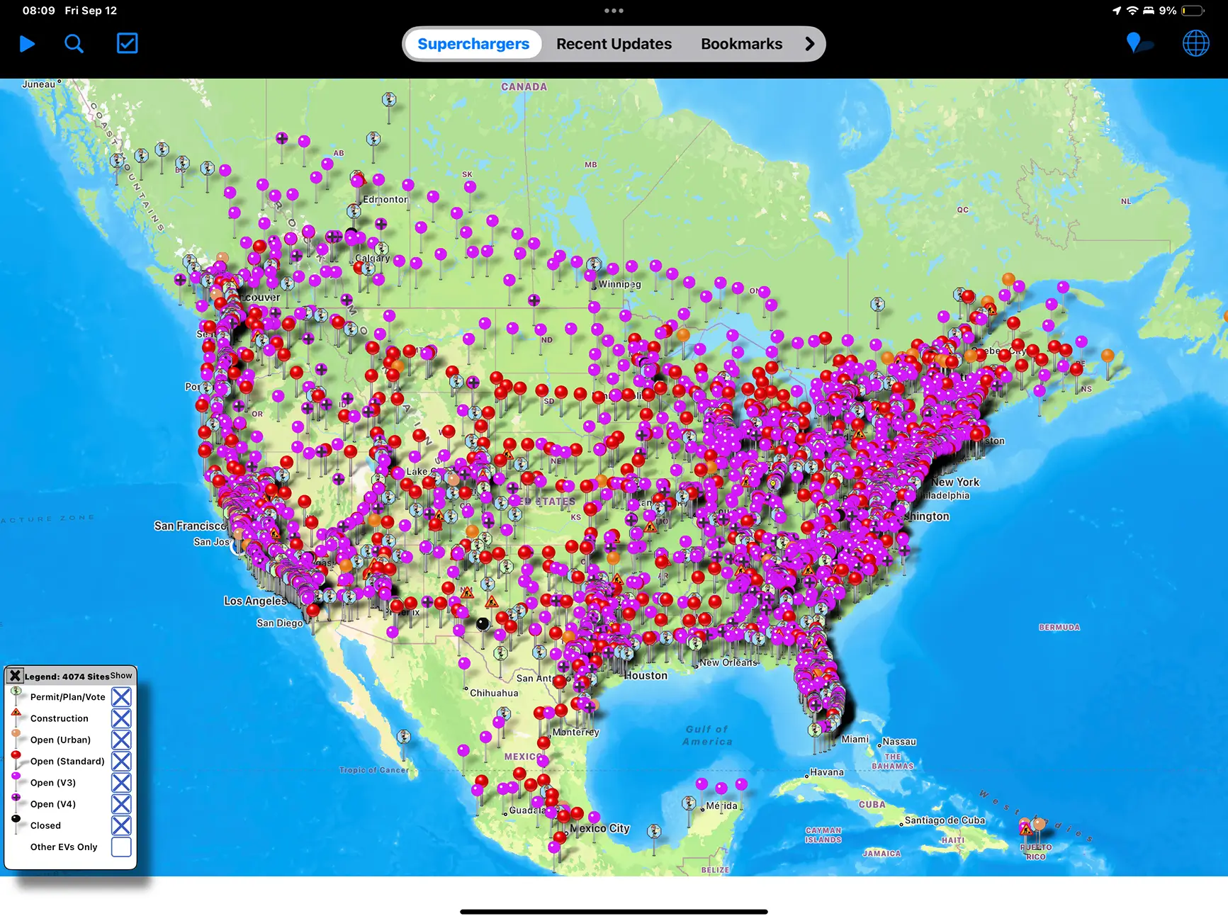 Electric Macan EV [North America] - Supercharger app for planning IMG_2742